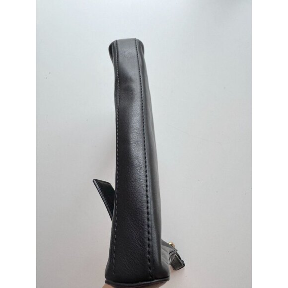 MARC BY MARC JACOBS Globetrotter Black Leather Wristlet Clutch Purse - Picture 5 of 13